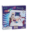 Puzzle 100 pièces "Dîner de Shabbat" 6 ans +