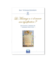 Le mariage a-t-il encore une signification ?