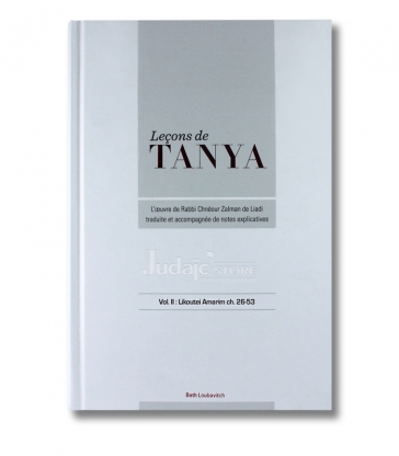 Leçons de Tanya chapitre 26-53 Vol.2