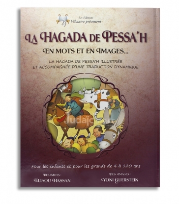 Haggada de Pessah en  MOTS ET en IMAGES