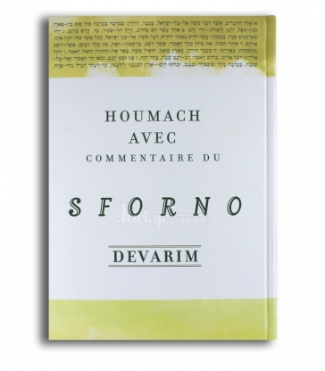 Houmach avec Commentaire du Sforno - Devarim