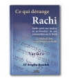 Ce qui dérange Rachi - Vayikra - Dr Avigdor Bonchek