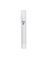Boitier de Mézouza transparent arrondi 12 cm