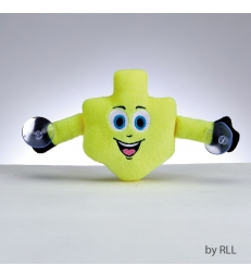 Peluche émoticone en forme de toupie pour fenêtre