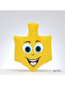 Peluche émoticone en forme de toupie