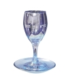 Verre de Kiddouch 15cm - Imprimé Bleu