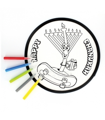 Frisbee à colorier