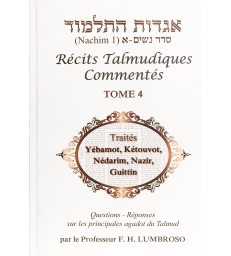 Hagadot Hatalmoud - Récits Talmudiques Commentés - Tome 4
