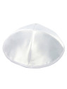 Kippah Satin Blanche