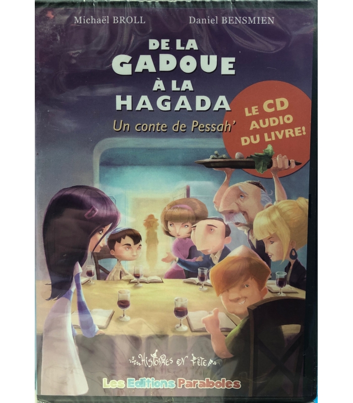 CD audio du livre de la Gadoue à la Hagada