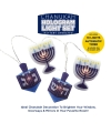 Ensemble de lumière d'hologramme de 'Chanukah à piles