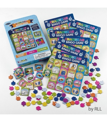 Jeu de bingo de 'Hanoucca