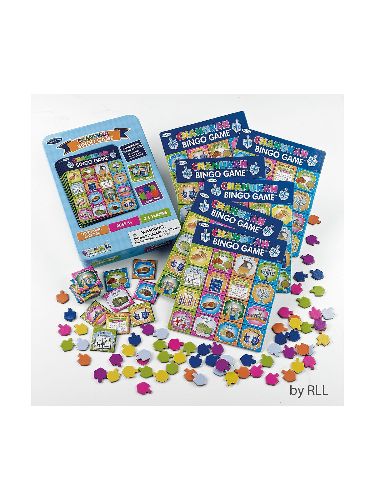 Jeu de bingo de 'Hanoucca