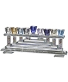 Cristal Menorah 31 * 12cm - Coloré