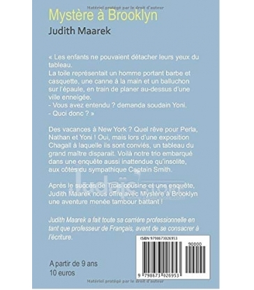 MYSTÈRE À BROOKLYN  JUDITH MAAREK