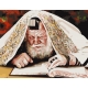 Rabbin etudiant  la Thora – peinture par numéros Natan Cooper