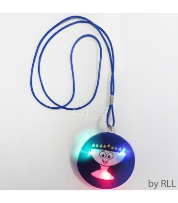 Collier hanouka avec lumière