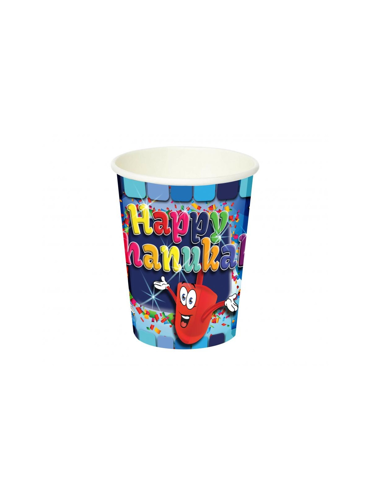 Gobelets en papier de 'Hanoucca