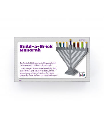 Construire une hanoukia en brique