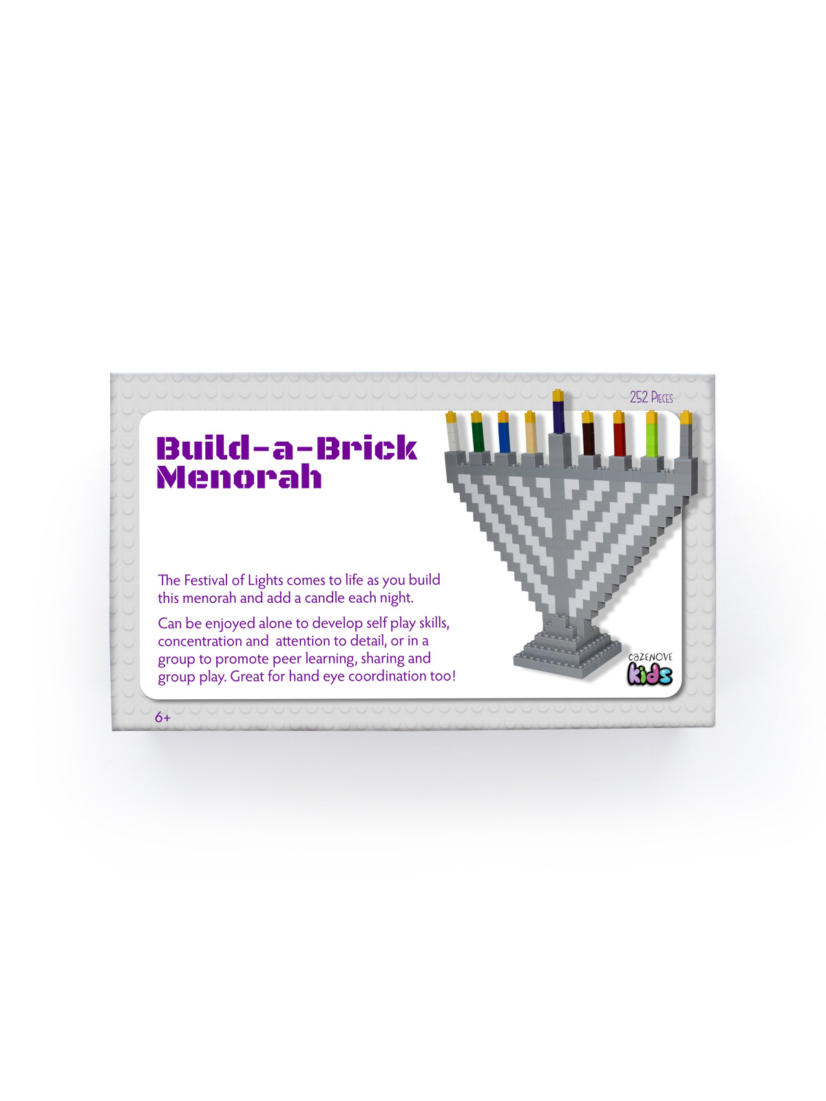 Construire une hanoukia en brique