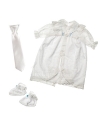 TENUE BRIT MILA EVC CRAVATE BLANCHE ET CHAUSSETTES