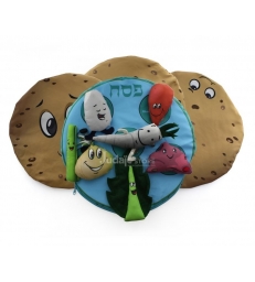 Plateau de Seder en peluche