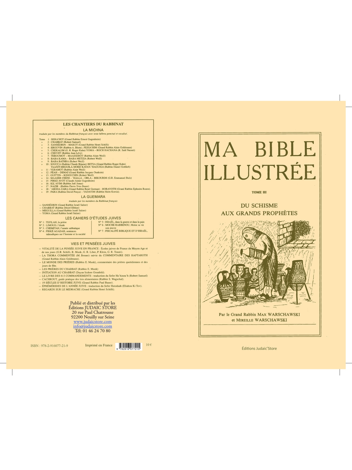 MA BIBLE ILLUSTREE T3 - DU SCHISME AUX GRANDS PROPHETES