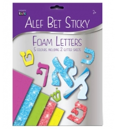 Lettres en mousse Alef Bet