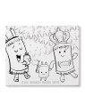 Kit de peinture sur toile de Souccot