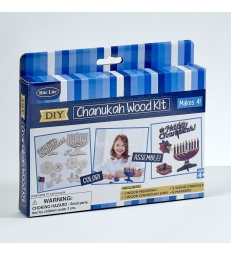 Kit de bricolage en bois de 'Hanoukka