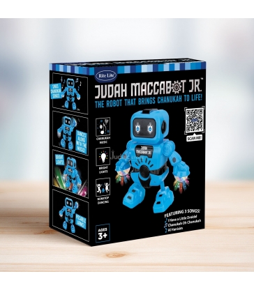 JUDAH MACCABOT JR  Robot de Hanoucca