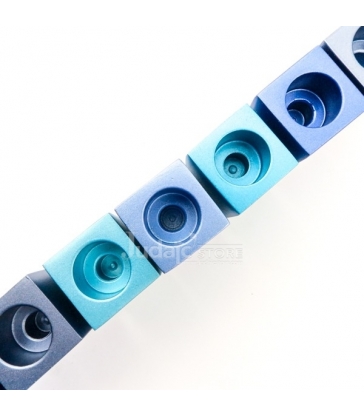 HANOUKIA - CUBES - BLEUE