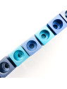 HANOUKIA - CUBES - BLEUE