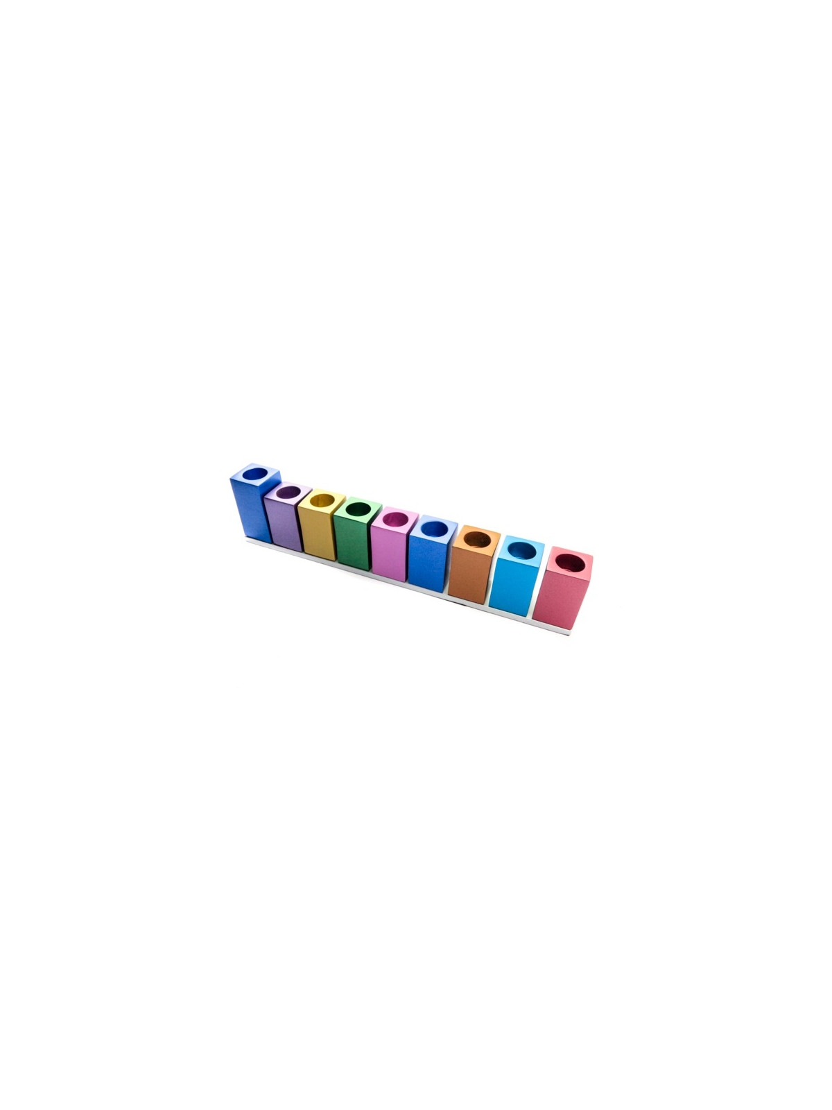 HANOUKIA - CUBES - BLEUE