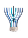 Hanoukia - Flamme - BLEUE