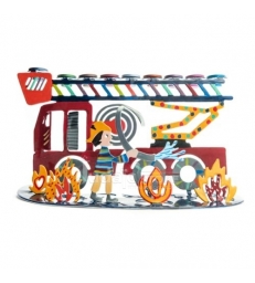 Hanoukia moderne camion pompier
