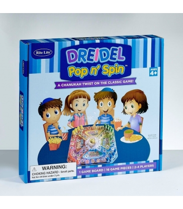 Dreidel Pop 'n Spin Game