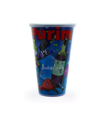 GOBELET PLASTIQUE POUR MICHLOAH MANOT POURIM