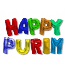 Guirlande de ballons Joyeux Pourim