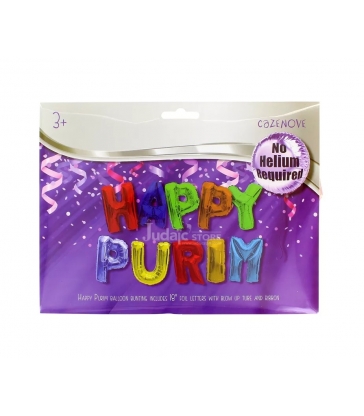 Guirlande de ballons Joyeux Pourim