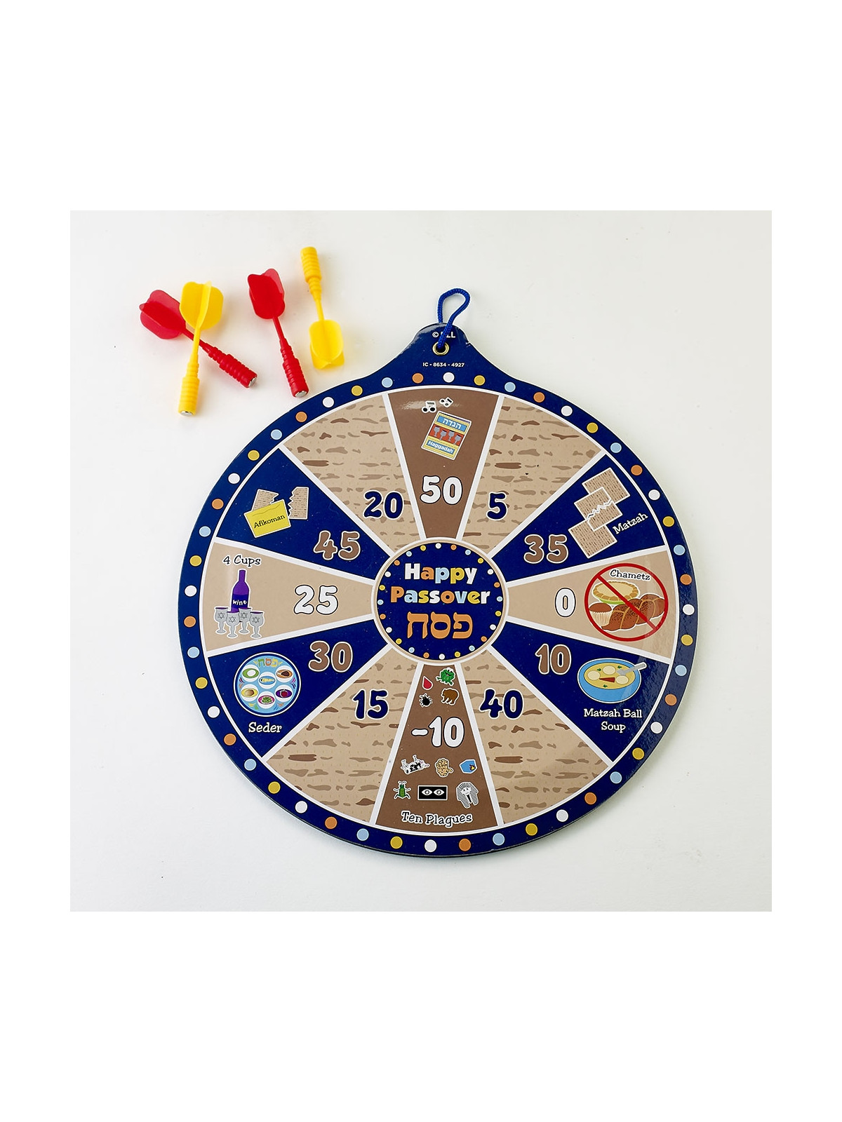 Jeu de fléchettes magnétique Pessah