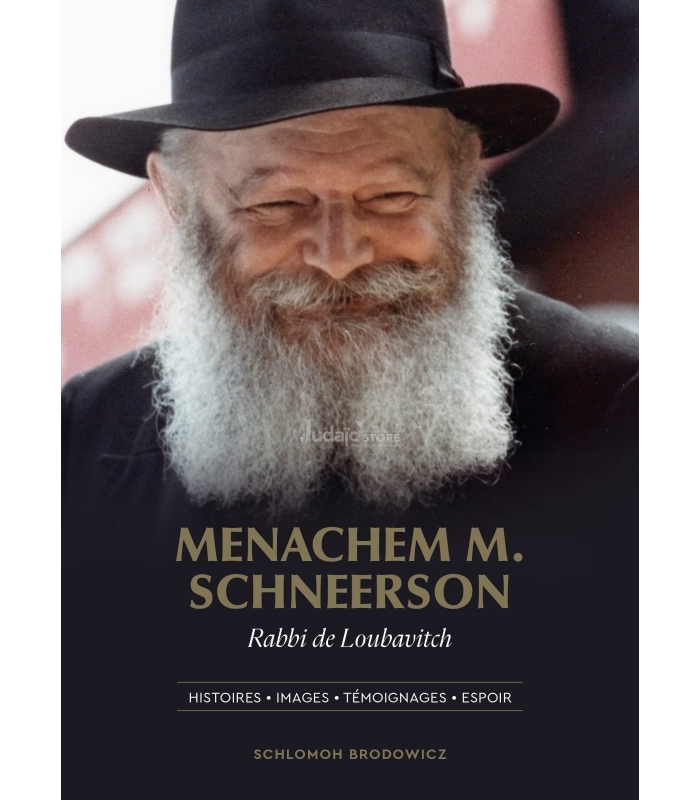 Rabbi Menachem SCHNEERSON - Rabbi de Loubavitch Broché