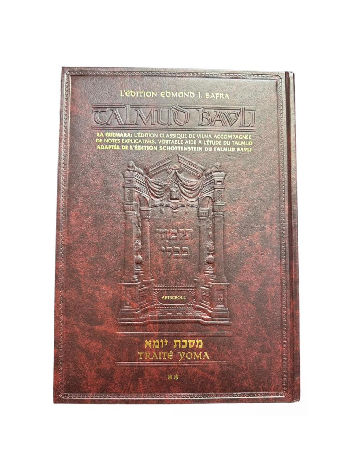 ARTSCROLL- YOMA GRAND FORMAT TOME 2
