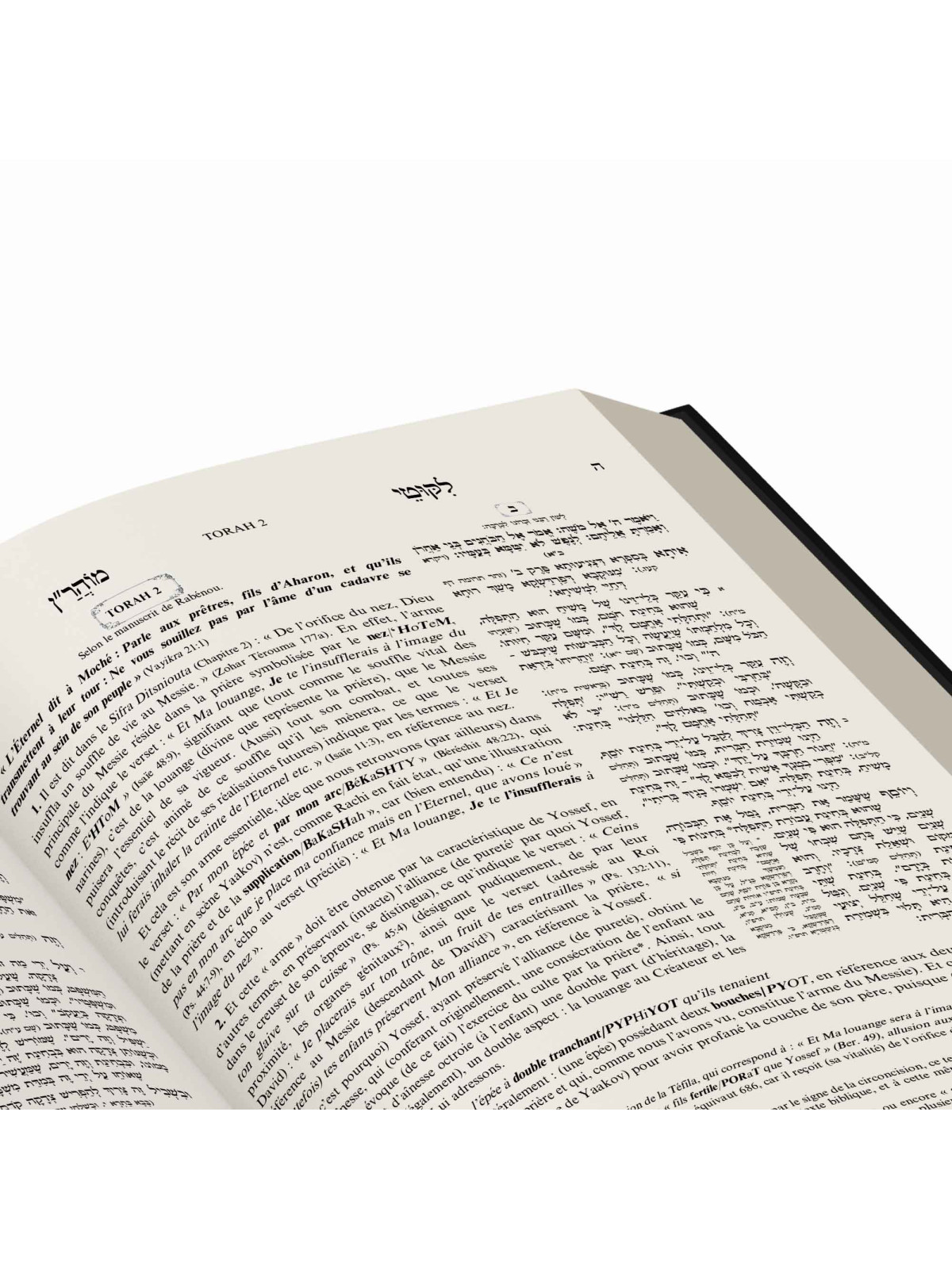 Likouté Moharan: La Torah de Rabbi Nahman en hébreu français
