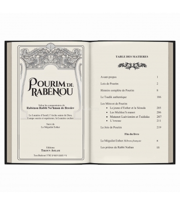 POURIM DE RABENOU 