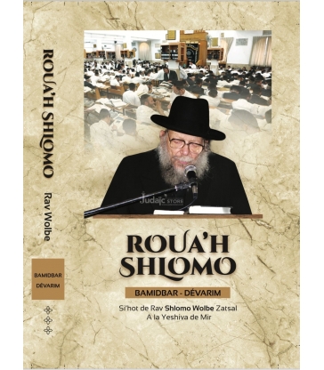 ROUA’H SHLOMO  BAMIDBAR - DÉVARIM
