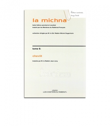 La michna - Tome 6 Cheviit