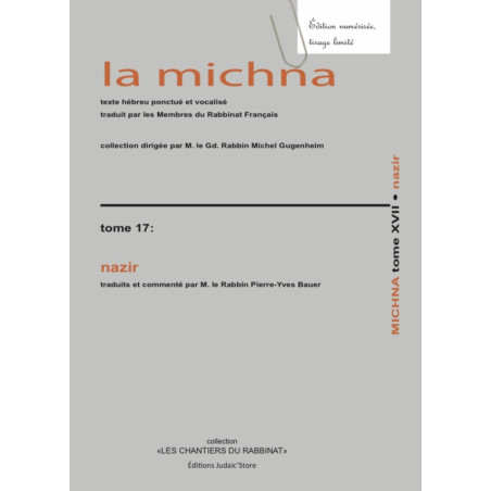 La michna - Tome 17 Nazir