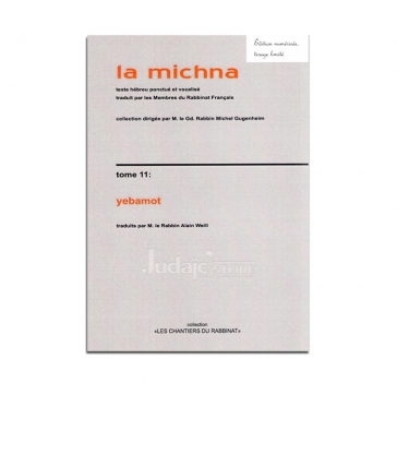 La michna - Tome 11 Yebamot