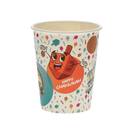 Verre en carton Hanoucca